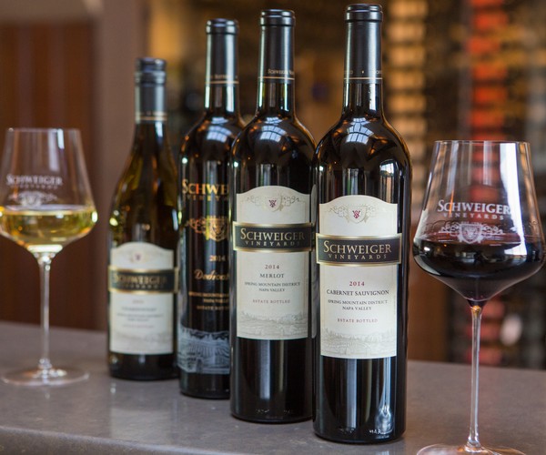 New Wine Releases for 2019 from the Spring Mountain District; 2014 Cabernet Sauvignon, 2014 Dedication, 2014 Merlot, and 2016 Chardonnay