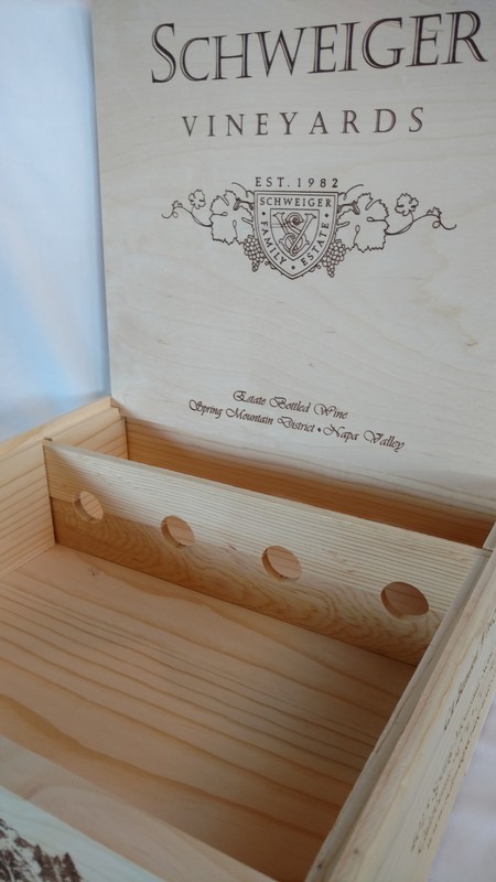 4pk Wooden Box