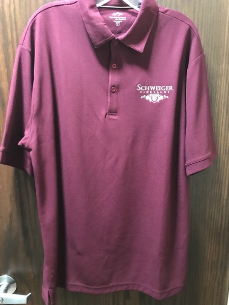 Mens Maroon Polo